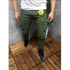 Панталон с Джоб Зелен