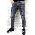 Дънки Gray torn