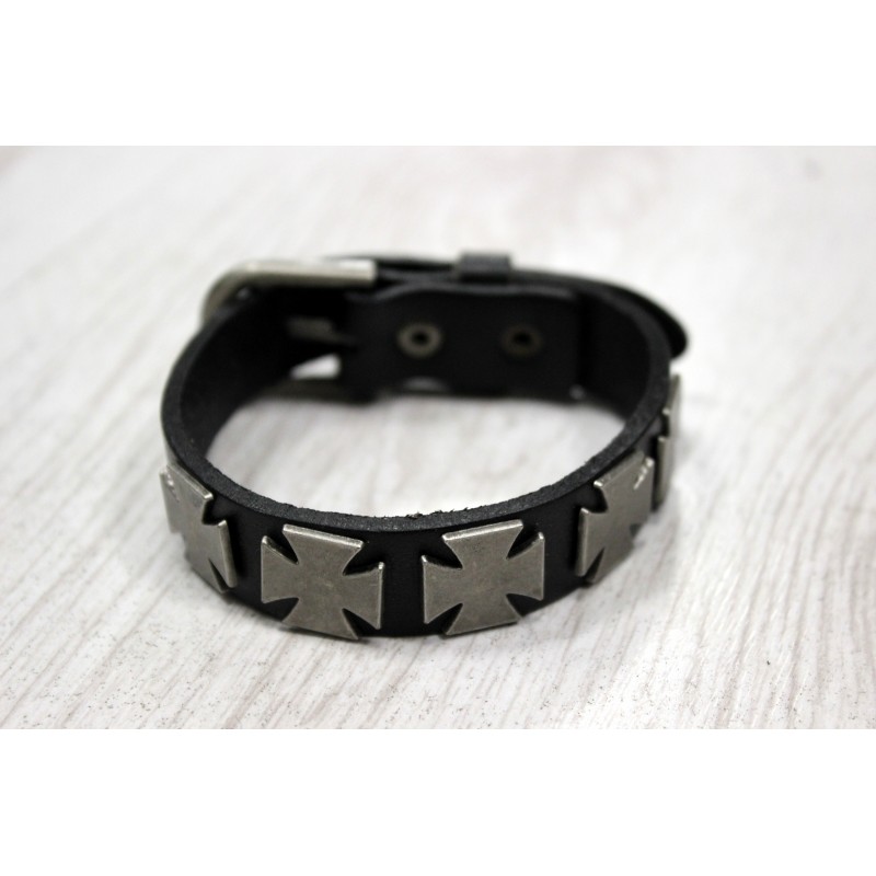 Гривна от естествена кожа