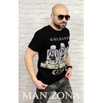 Тениска с камъни SKULL