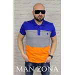 Тениска цветно райе