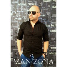 Стилна риза в черно