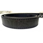 Колан Тока черен  естествена кожа